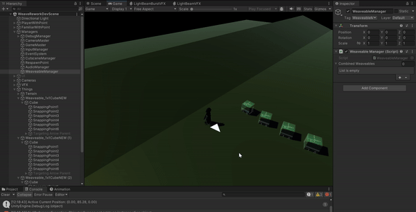 Weave Ability Demonstration Temp