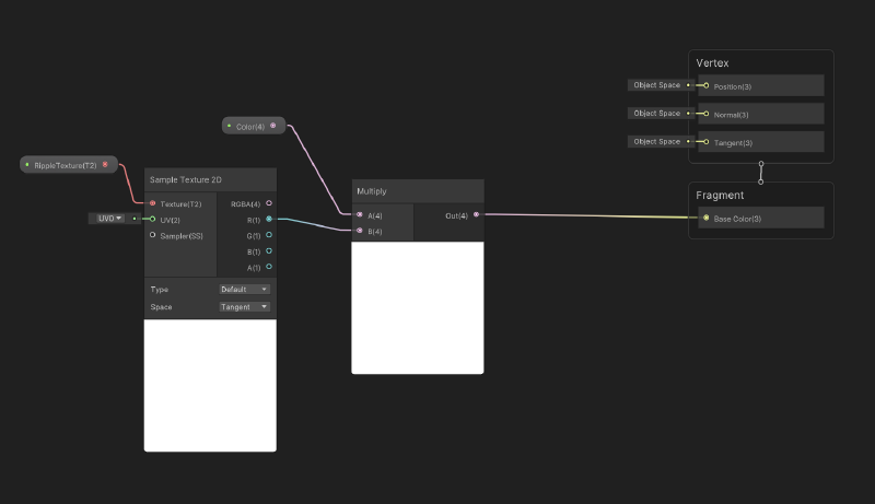 Ripple ShaderGraph